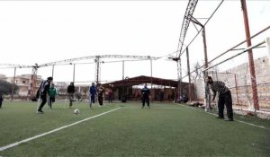 Syrie: le football redonne goût à la vie à des amputés de guerre