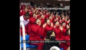 Aux JO, les pom-pom girls nord-coréennes suscitent le malaise