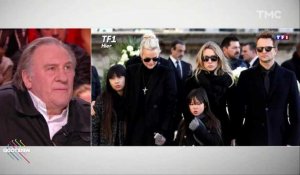 "Elle va en chier la Laeticia" : Gérard Depardieu revient sur l'héritage de Johnny