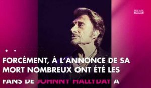 Johnny Hallyday : La réplique de sa célèbre croix fait un tabac