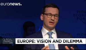 Davos 2018 : revivez le grand débat sur les défis de l'Europe