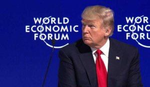 Donald Trump tente de rassurer Davos