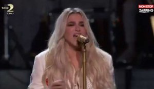 Grammy Awards 2018 : Kesha fond en larmes après une performance bouleversante (Vidéo)