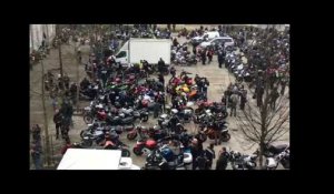 Les motards en colère à Niort