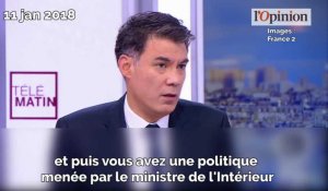 Olivier Faure (PS) charge Gérard Collomb