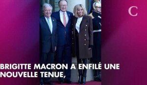 Brigitte Macron en Chine : élégante dans une (inhabituelle) longue robe rouge