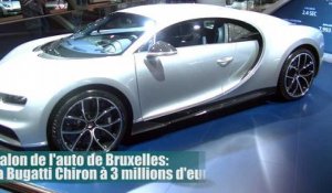 Voici la Bugatti Chiron à 3 millions d'euros