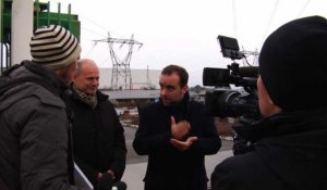 Fessenheim: Sébastien Lecornu visite la centrale nucléaire
