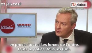 Moix attaque Macron sur Calais: Le Maire dénonce, Batho approuve 