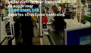 2.400 emplois supprimés : le plan choc de Carrefour