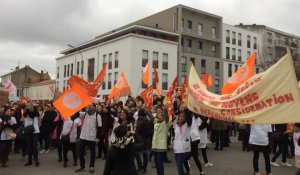 Ehpad : 500 manifestants à La Roche-sur-Yon 
