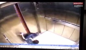 Shanghai : Une femme se fait arracher la jambe par un ascenseur, les images chocs (Vidéo)