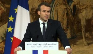 Macron : la crise syrienne ne peut être réglée "à quelques-uns"