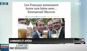 Les Français voudraient boire une bière avec Macron - ZAPPING ACTU DU 05/01/2018