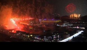 Début de la cérémonie des JO-2018 de Pyeongchang