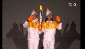 Les deux Corées défilent sous la même bannière lors de la cérémonie d'ouverture des JO de Pyeongchang