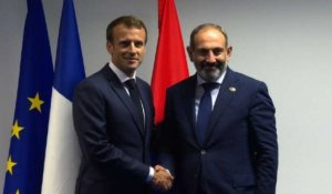 Rencontre entre Macron et Pachinian en marge du sommet de l'Otan