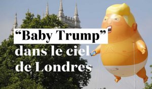 Un "Baby Trump" dans le ciel de Londres