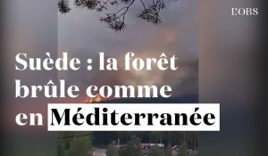 Suède : la forêt brûle comme en Méditerrannée