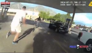 États-Unis : Un homme aide un policier à rattraper un suspect (Vidéo)