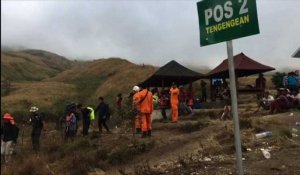 Séisme en Indonésie: les randonneurs évacués