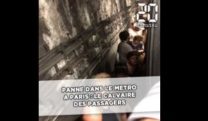 Panne dans le métro à Paris: Ils sont restés coincés deux heures en pleine canicule