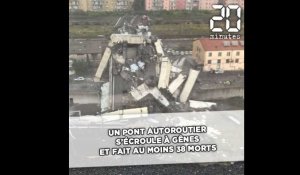  Italie: L'écroulement d'un pont autoroutier fait au moins 38 morts à Gênes