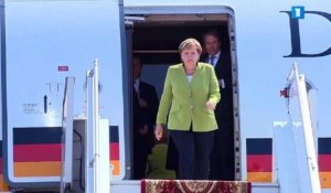Angela Merkel arrive en Arménie pour une visite d'Etat