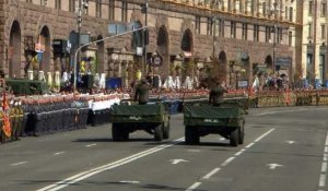 Kiev: défilé militaire pour les 27 ans d'indépendance