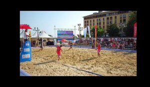 Foot Volley Qwant World Cup Corsica. Deuxième manche à Ajaccio