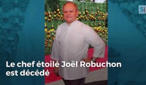 Le chef étoilé Joël Robuchon est décédé à 73 ans