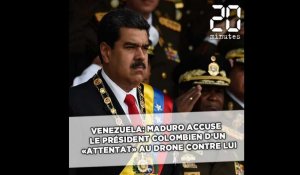 Venezuela: Maduro accuse le président colombien d'un «attentat» au drone contre lui