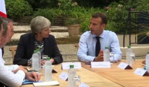 Macron reçoit May à Brégançon pour parler Brexit