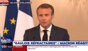 "Gaulois réfractaires" : Emmanuel Macron s'explique sur sa phrase polémique (Vidéo)