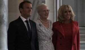 Danemark: le couple Macron reçu au palais d'Amalienborg (2)
