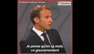 Macron réagit à la démission de Hulot (et vante la politique écologique du gouvernement)
