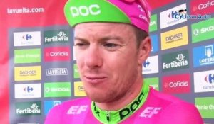 Tour d'Espagne 2018 - Simon Clarke : "Il faut être prêt à tout perdre pour gagner, je l'étais et j'ai gagné"