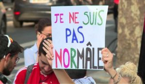Enfants homosexuels: manifestation contre les propos du pape