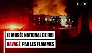 Brésil : le Musée National de Rio ravagé par les flammes