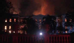 Brésil: un incendie ravage le Musée National de Rio de Janeiro