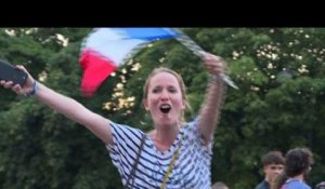 Mondial: les Français fous de joie, de Bondy aux Champs-Elysées