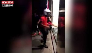 France championne du monde : Un magasin de scooters pillé à Paris, la vidéo choc 