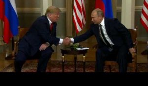 Helsinki : début du sommet Trump - Poutine