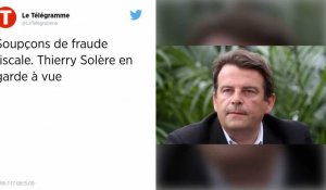 Le député LREM Thierry Solère placé en garde à vue pour des soupçons de fraude fiscale.