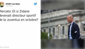 Mercato. Zinédine Zidane vers la Juventus Turin.