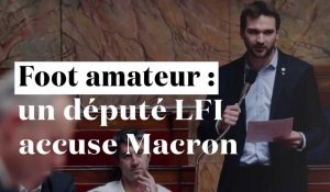 Après la victoire des Bleus, un député LFI accuse Macron de fragiliser le football amateur
