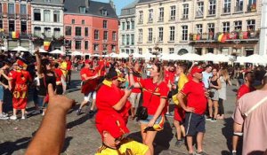 Mons : Belgique-Angleterre, (2-0) les Diables en "petite finale" (4/6).  Vidéo A.E. Ghislain