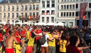 Mons : Belgique-Angleterre, (2-0) les Diables en "petite finale" (5/6).  Vidéo A.E. Ghislain