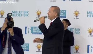 Erdogan défie les Etats-Unis