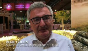 Foire de Libramont:  René Collin évoque les enjeux politiques agricoles